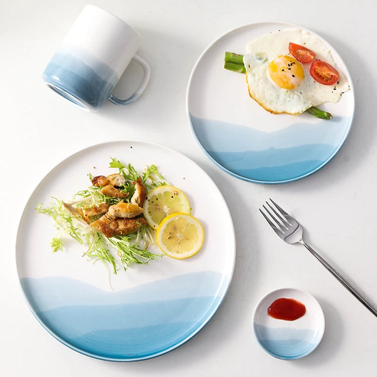 Ceramic Dinner Plate Set