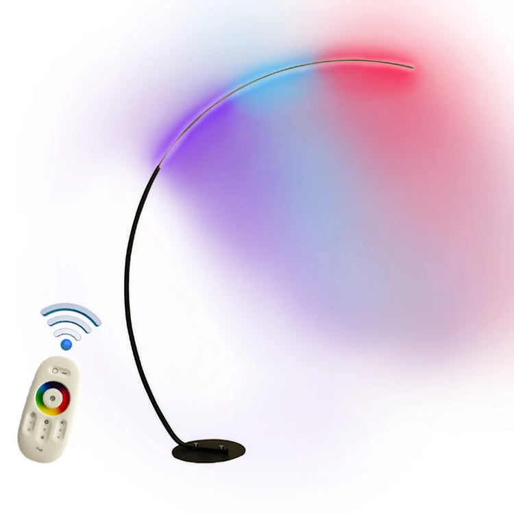 Nordic LED Art Floor Lamp with Remote Control and Dimmable RGB feature