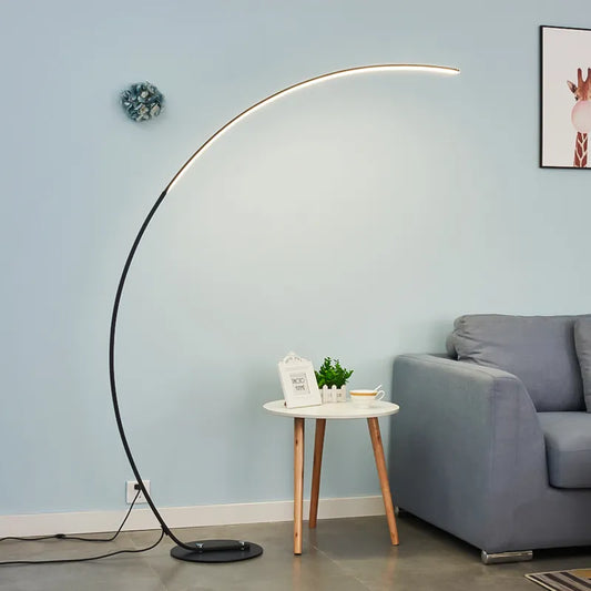Nordic LED Art Floor Lamp with Remote Control and Dimmable RGB feature